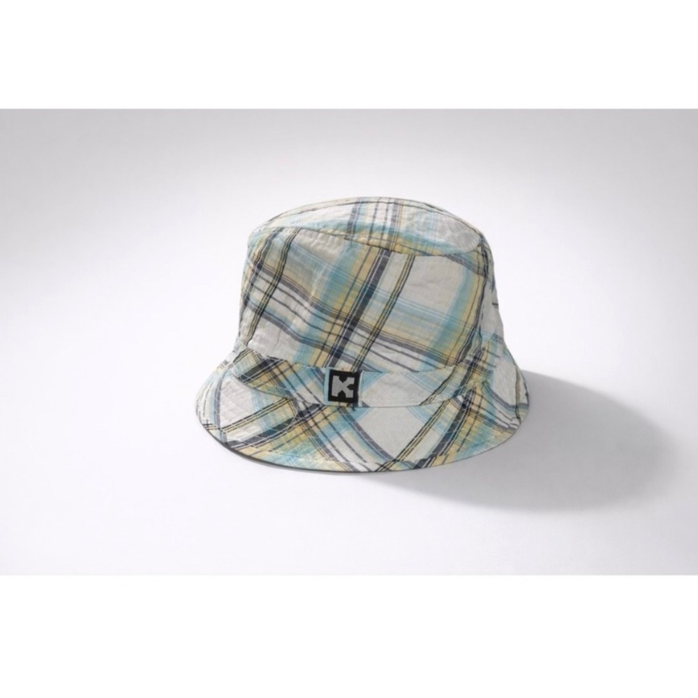 Kenny K Plaid Bucket Urban Indie Hat Mens Skater Plaid Cotton Retro Streetwear-M